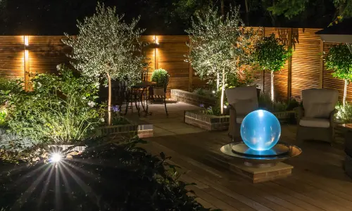 How to install outdoor pot lights